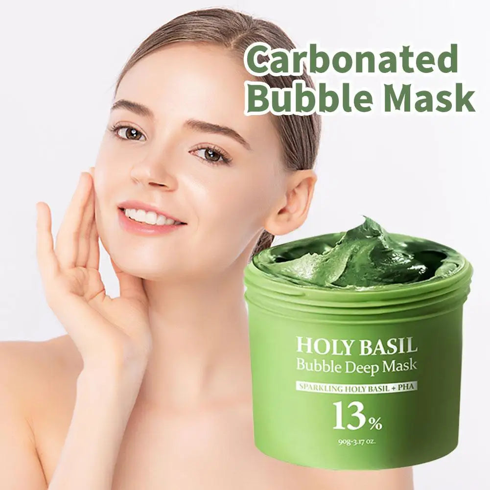 Holy Basil Bubble Deep Mask