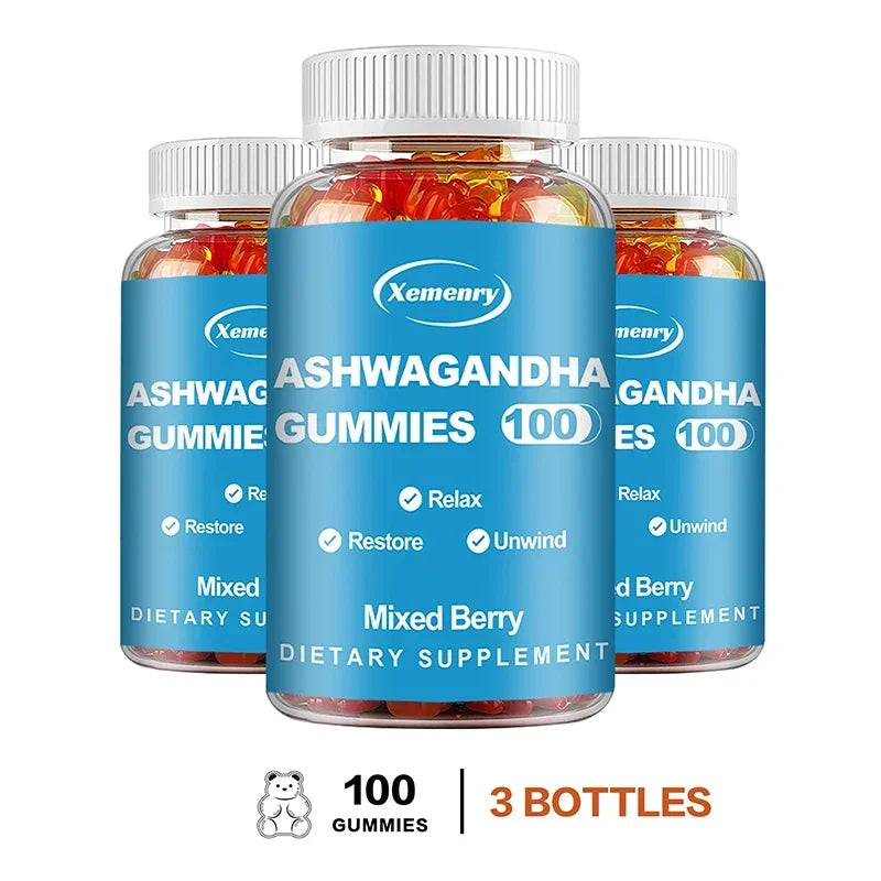 Ashwagandha Stress Relief & Energy Gummies