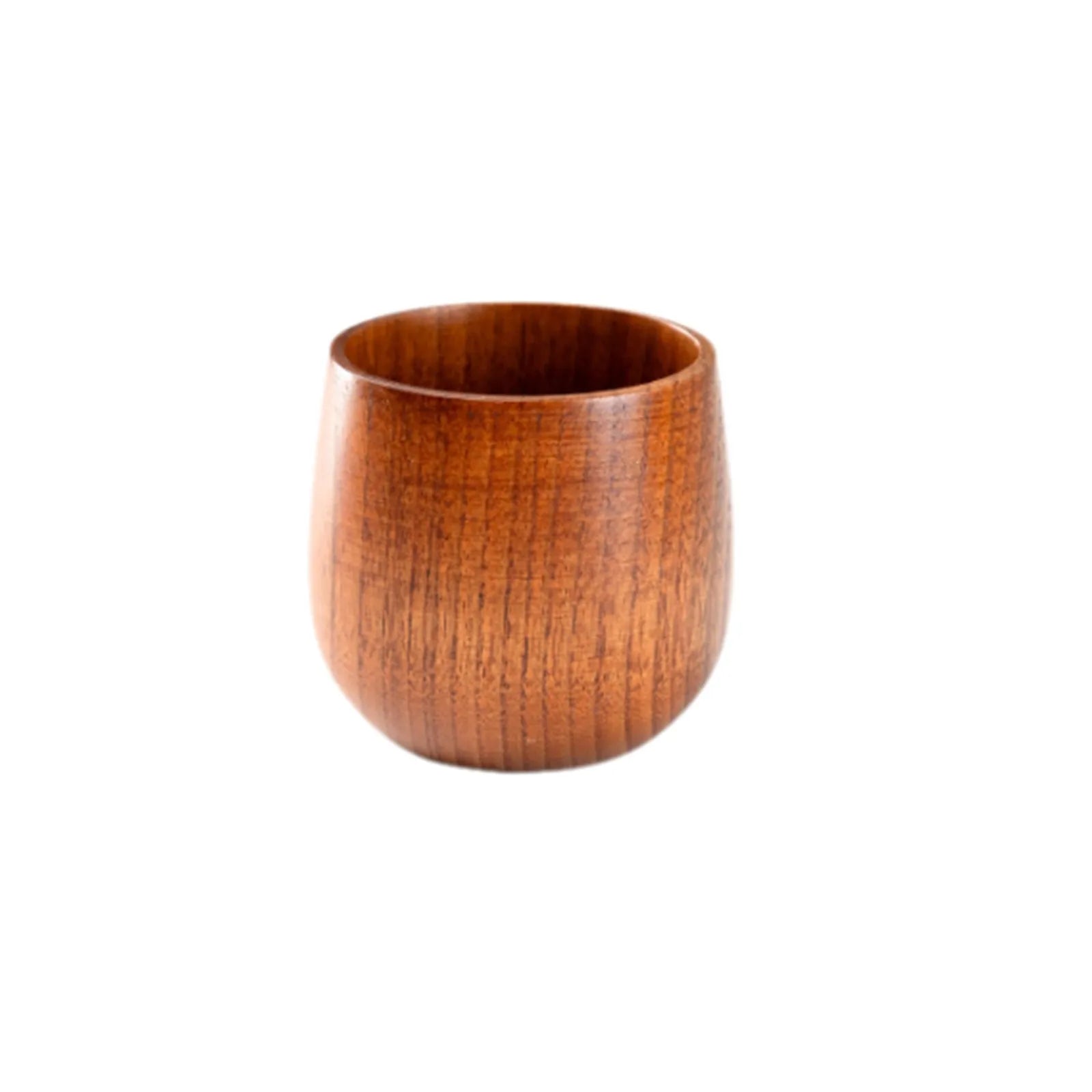 Handmade Wooden Coffee Cup with Handle