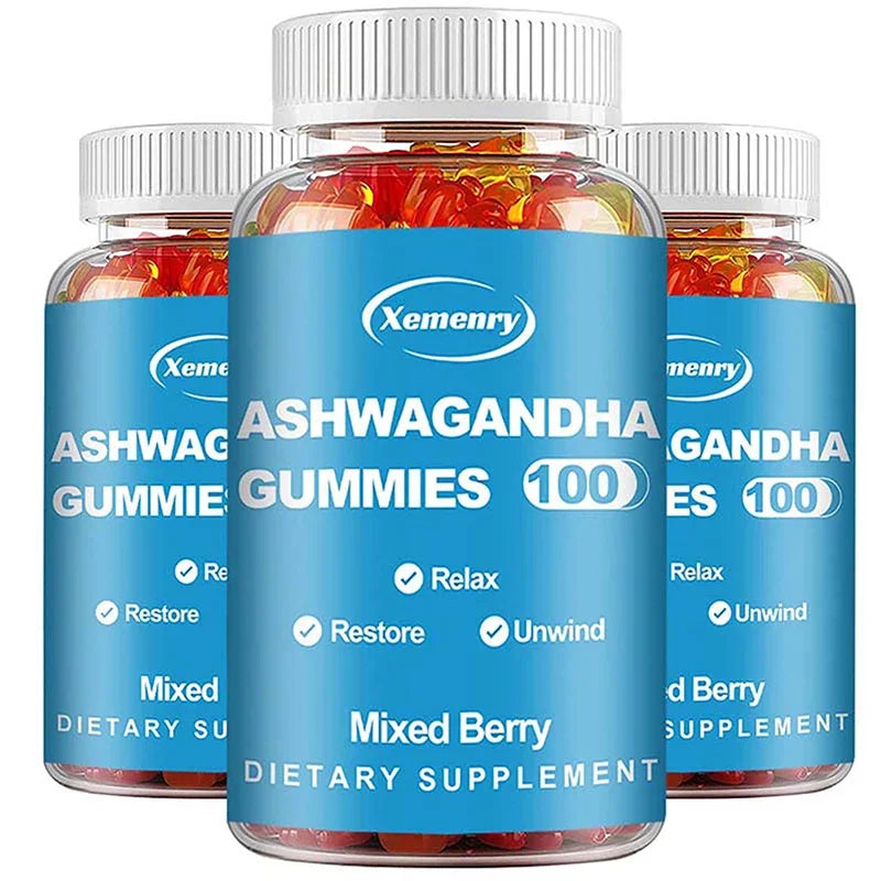 Ashwagandha Stress Relief & Energy Gummies
