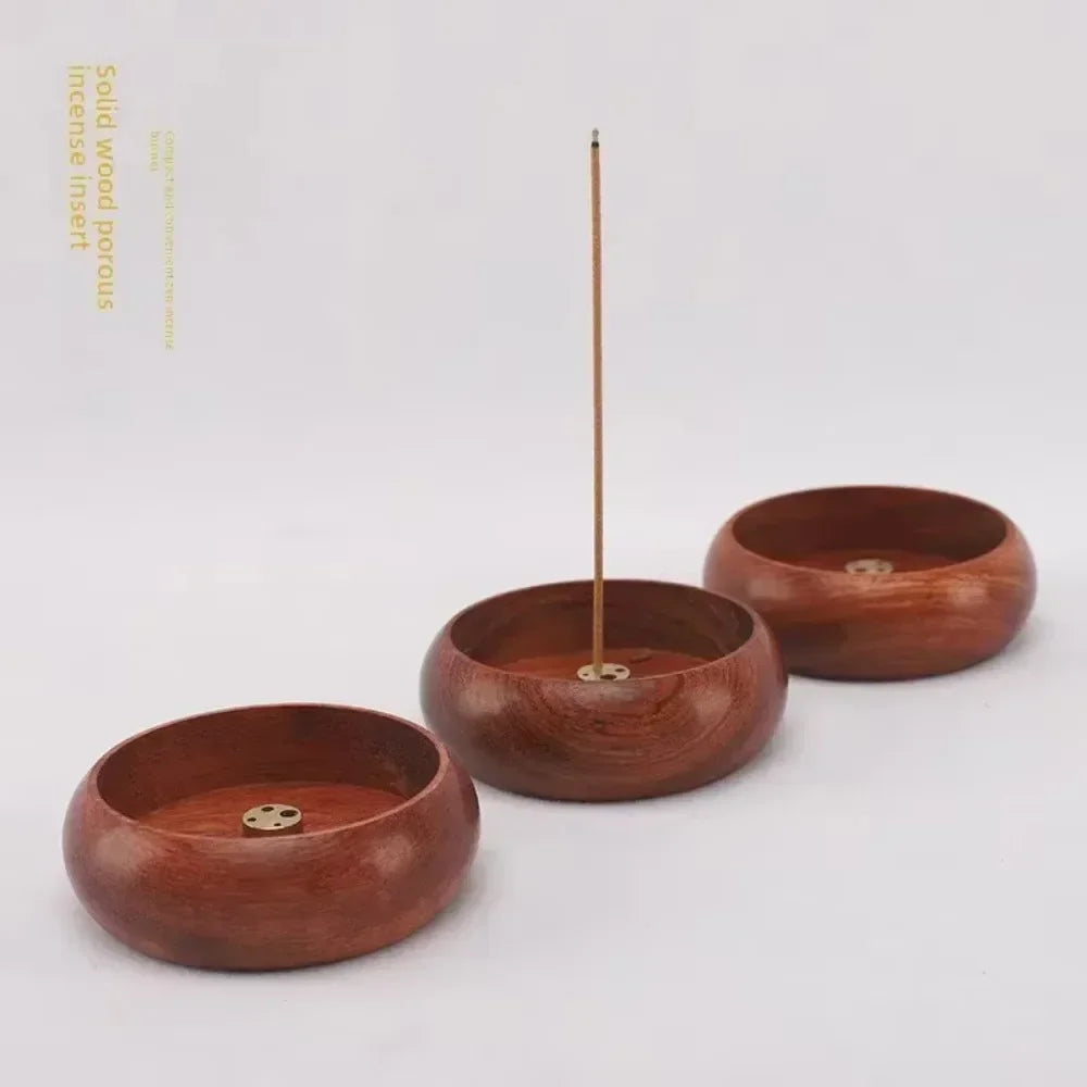 Solid Wood Mini Incense Burner