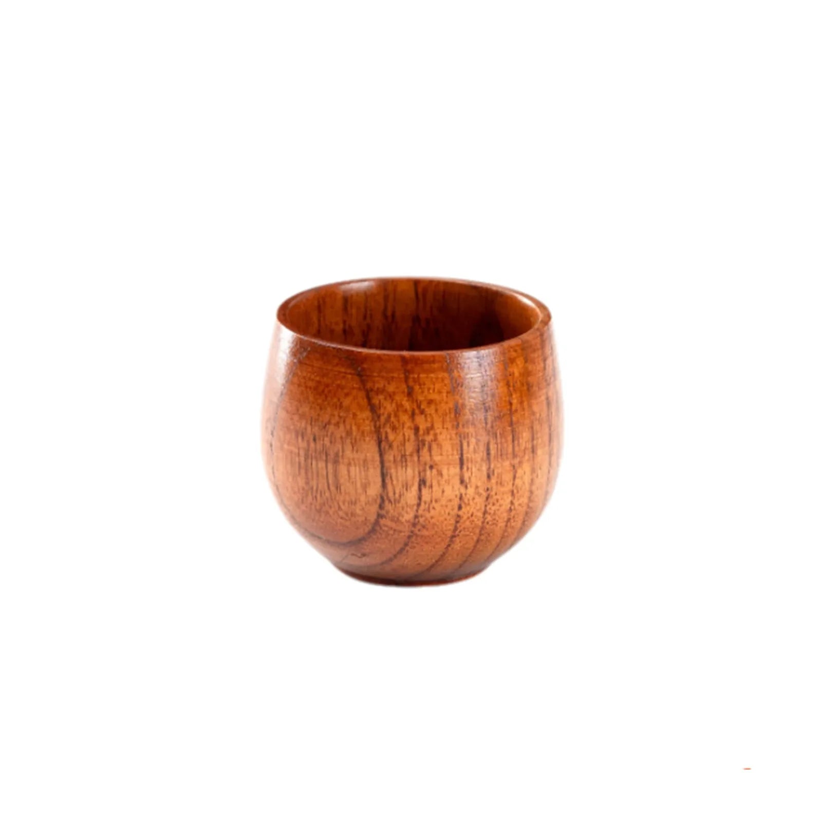 Handmade Wooden Coffee Cup with Handle