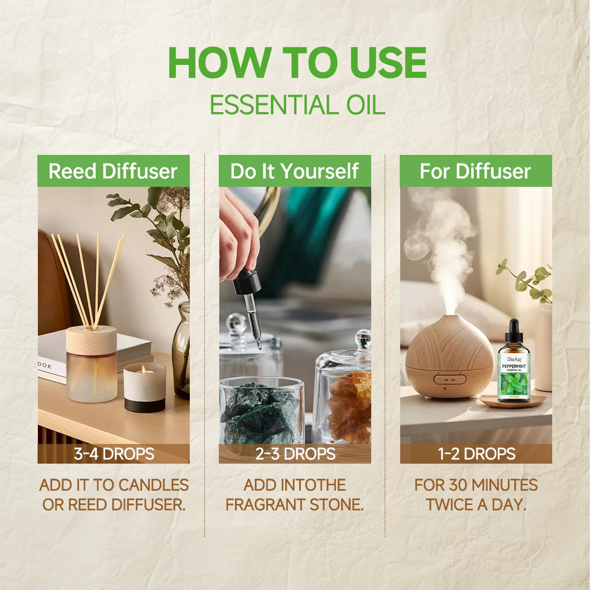 Aromatherapy Essential Oils 30ml Set