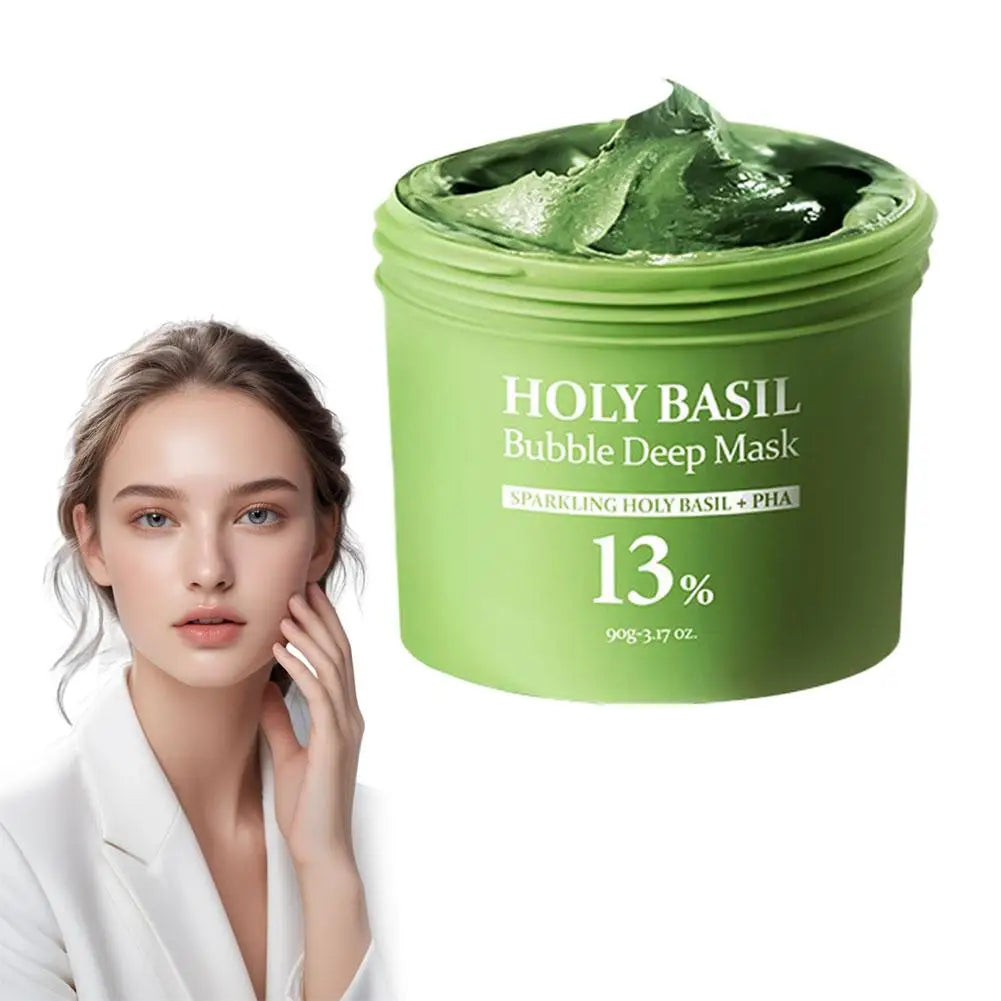 Holy Basil Bubble Deep Mask