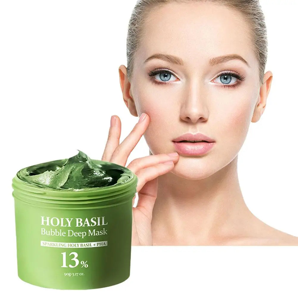 Holy Basil Bubble Deep Mask