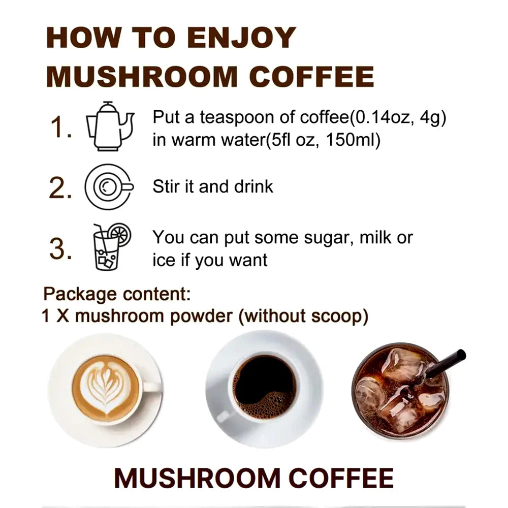 6-in-1 Organic Mushroom Coffee