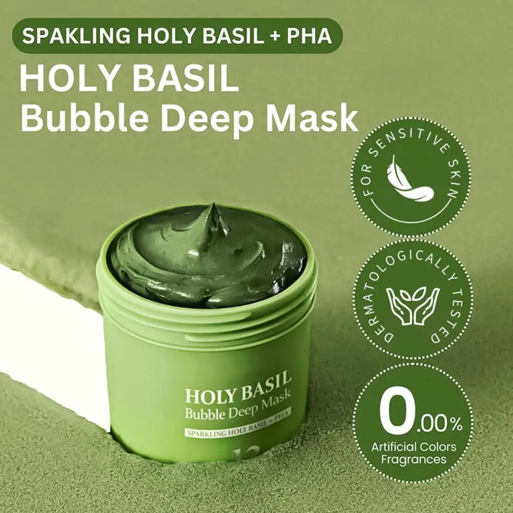 Holy Basil Bubble Deep Mask