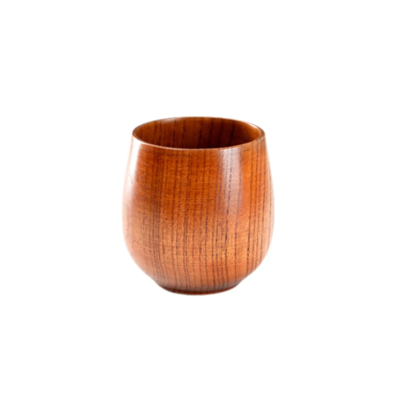 Handmade Wooden Coffee Cup with Handle