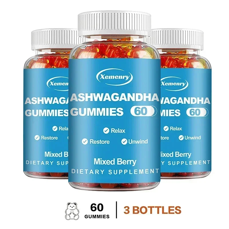 Ashwagandha Stress Relief & Energy Gummies