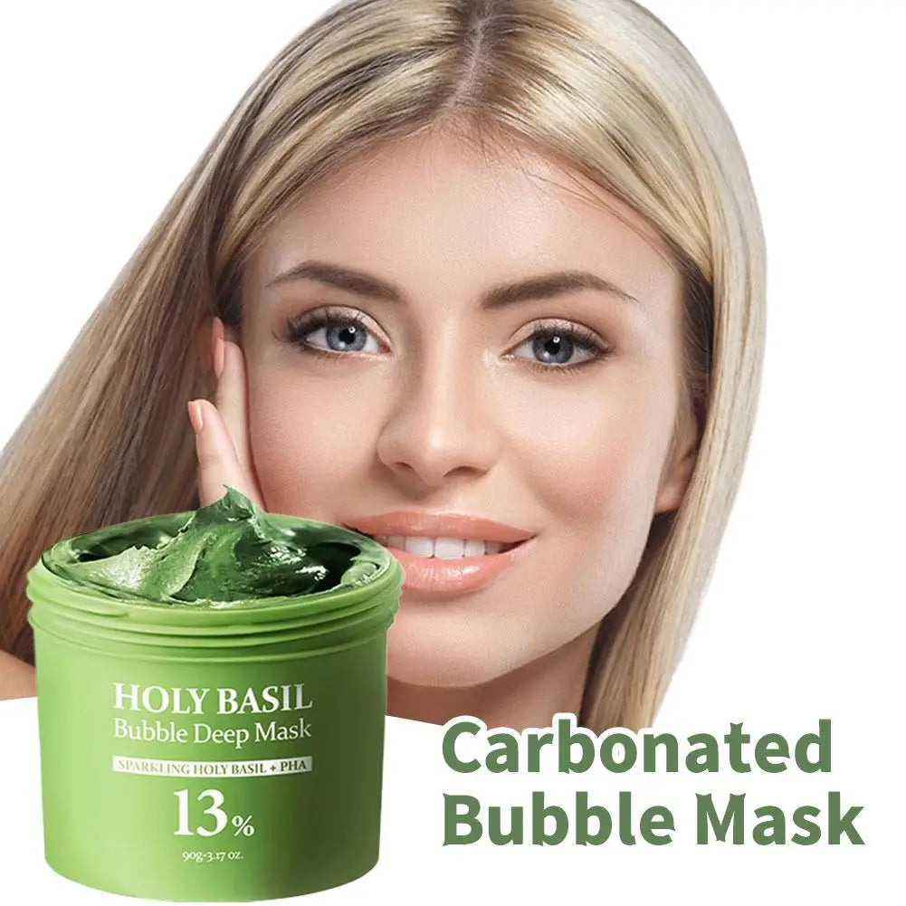 Holy Basil Bubble Deep Mask