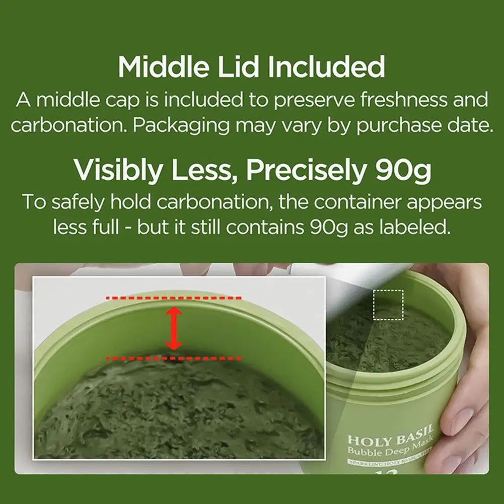 Holy Basil Bubble Deep Mask