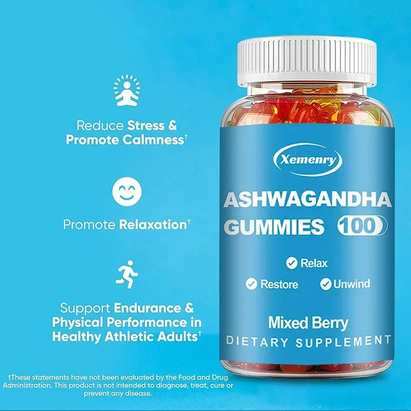 Ashwagandha Stress Relief & Energy Gummies